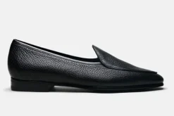 Loafers>MORJAS The Belgian BlackDeerskin