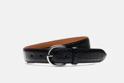 Gürtel>MORJAS The Belt BlackEmbossed