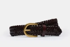 Gürtel>MORJAS The Belt BrownBraided