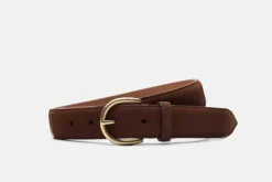Gürtel>MORJAS The Belt MediumBrownSuede