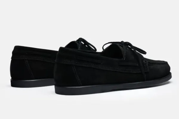 Boat Shoes>MORJAS The Boat Shoe BlackSuede