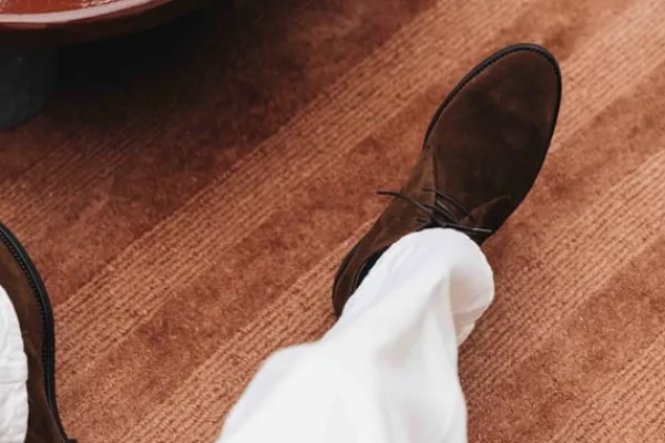 Stiefel>MORJAS The Chukka Boot MediumBrownSuede