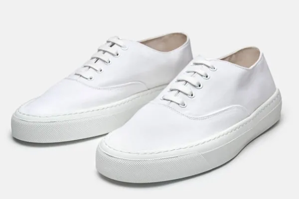 Sneaker>MORJAS The Deck Shoe WhiteCanvas