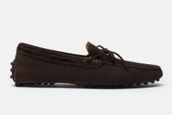 Driving Shoe>MORJAS The Driving Shoe BrownSuede
