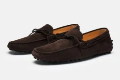 Driving Shoe>MORJAS The Driving Shoe BrownSuede