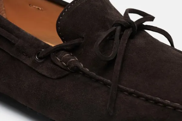 Driving Shoe>MORJAS The Driving Shoe BrownSuede