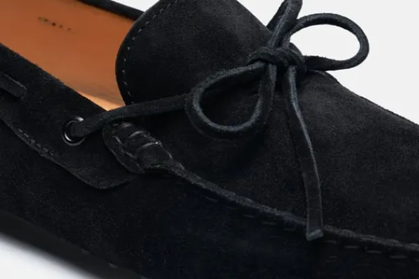 Driving Shoe>MORJAS The Driving Shoe BlackSuede