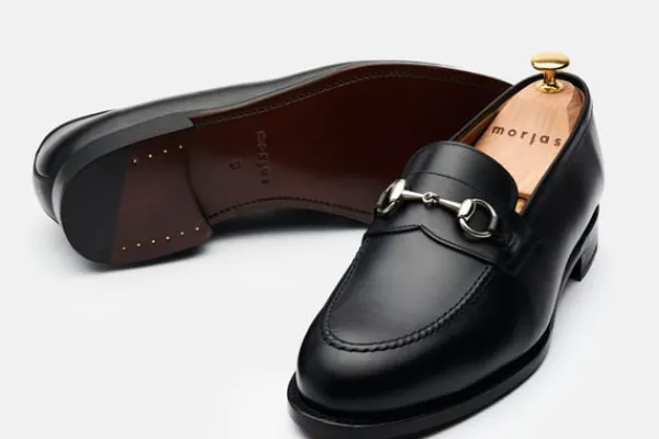 Loafers>MORJAS The Horsebit Loafer BlackCalf