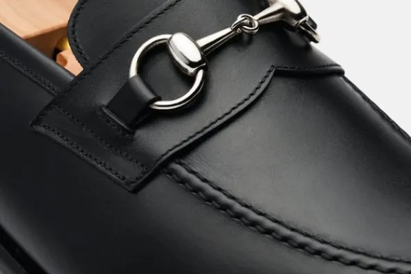 Loafers>MORJAS The Horsebit Loafer BlackCalf