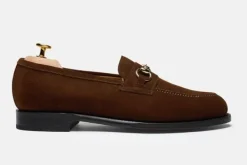 Loafers>MORJAS The Horsebit Loafer MediumBrownSuede
