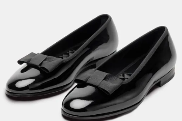Opera Pump>MORJAS The Opera Pump BlackPatent