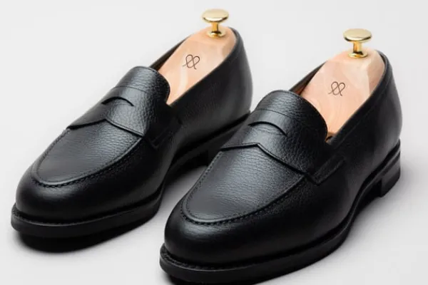 Loafers>MORJAS The Penny Loafer BlackGrain