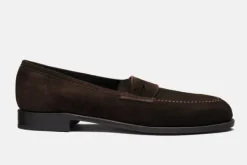Loafers>MORJAS The Penny Loafer BrownSuede