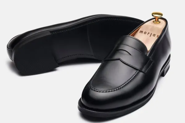 Loafers>MORJAS The Penny Loafer BlackCalf