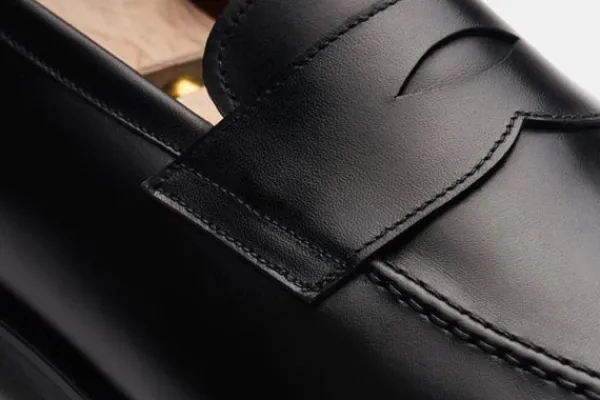 Loafers>MORJAS The Penny Loafer BlackCalf