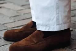 Loafers>MORJAS The Penny Loafer MediumBrownSuede