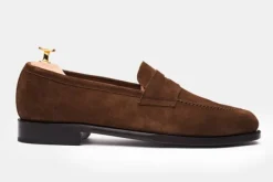Loafers>MORJAS The Penny Loafer MediumBrownSuede