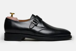 Monk Strap>MORJAS The Single Monkstrap BlackCalf