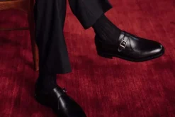 Monk Strap>MORJAS The Single Monkstrap BlackCalf