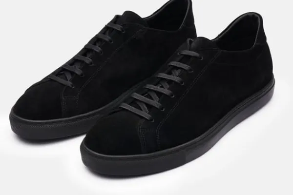 Sneaker>MORJAS The Sneaker 02 AllBlackSuede