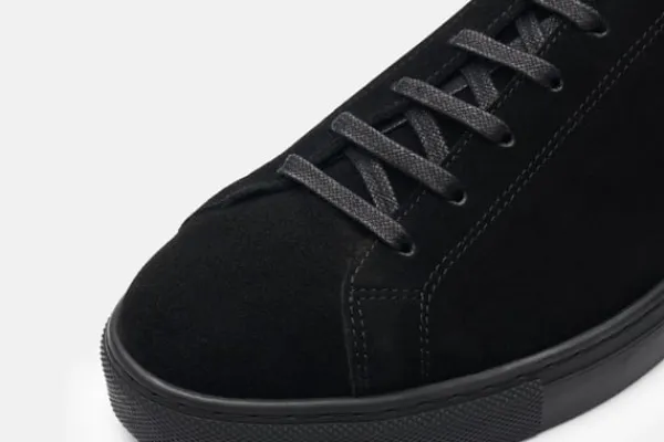 Sneaker>MORJAS The Sneaker 02 AllBlackSuede