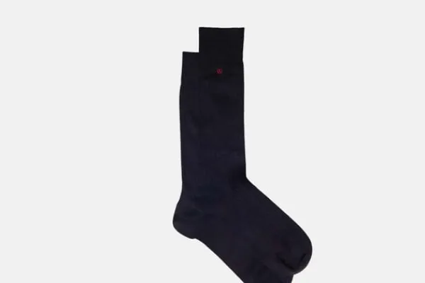 Socken>MORJAS The Sock NavyRibbed