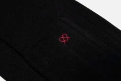 Socken>MORJAS The Sock BlackRibbed