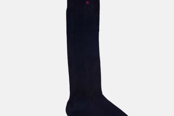 Socken>MORJAS The Sock NavyRibbed