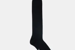 Socken>MORJAS The Sock DarkGreyRibbed
