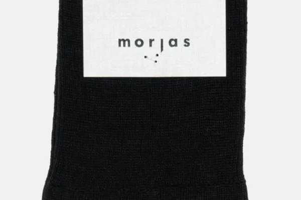 Socken>MORJAS The Sock DarkGreyRibbed