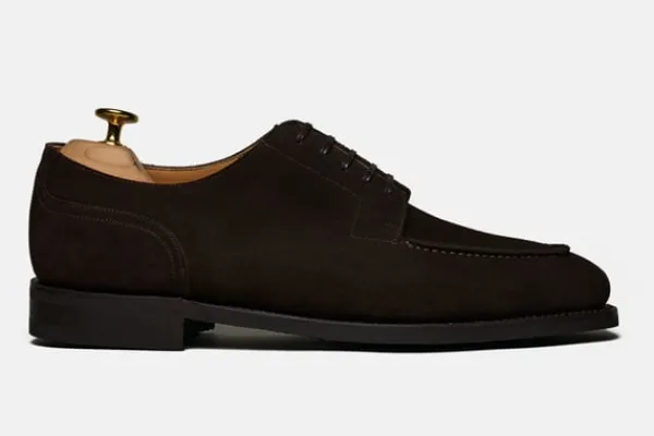 Derby>MORJAS The Split Toe Derby BrownSuede