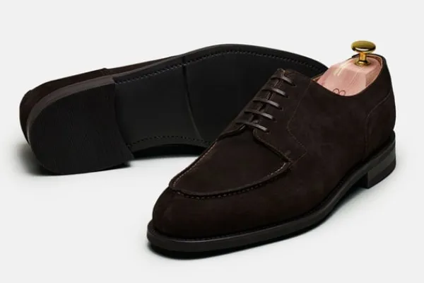 Derby>MORJAS The Split Toe Derby BrownSuede