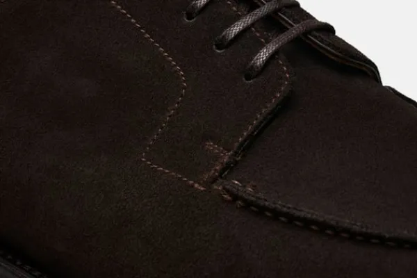Derby>MORJAS The Split Toe Derby BrownSuede