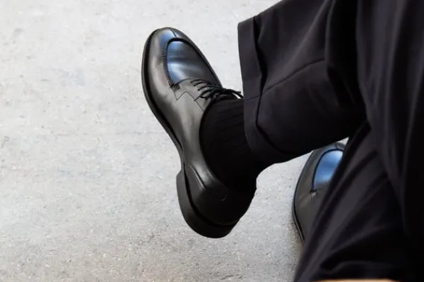 Derby>MORJAS The Split Toe Derby BlackCalf
