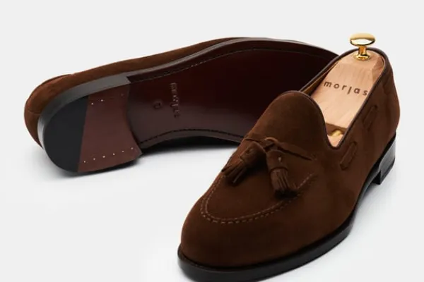 Loafers>MORJAS The Tassel Loafer MediumBrownSuede