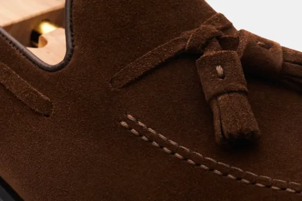 Loafers>MORJAS The Tassel Loafer MediumBrownSuede